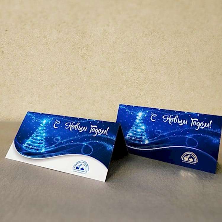 Изготовление открыток в типографии