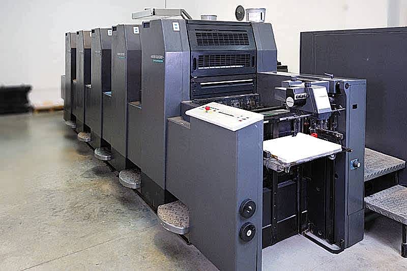 Офсетная печать на Heidelberg-Speedmaster-SM-52