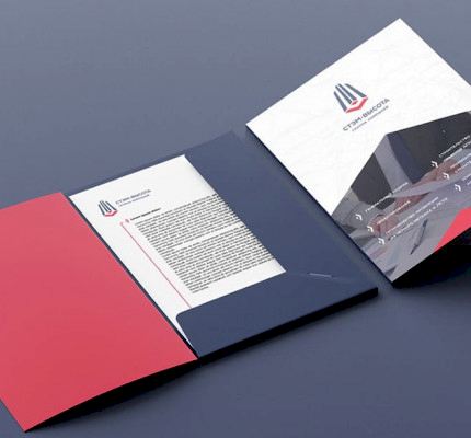 ПЕЧАТЬ ФИРМЕННЫХ ПАПОК